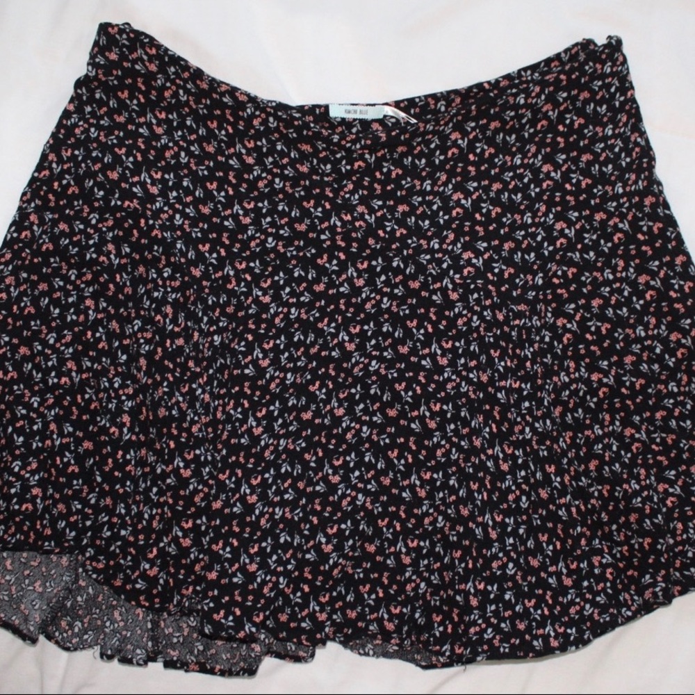 Urban Outfitters floral mini skirt